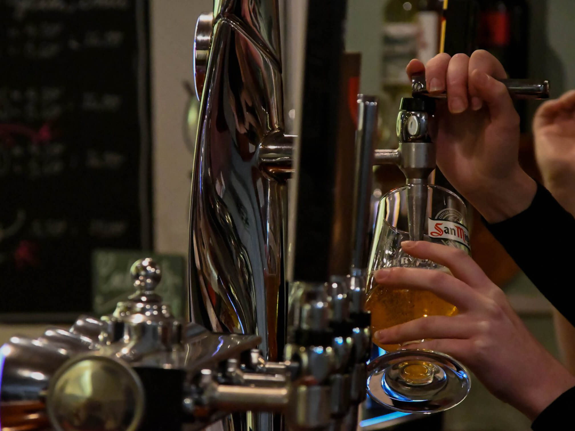 Fully stocked drink bar for your party venue in Milford Haven